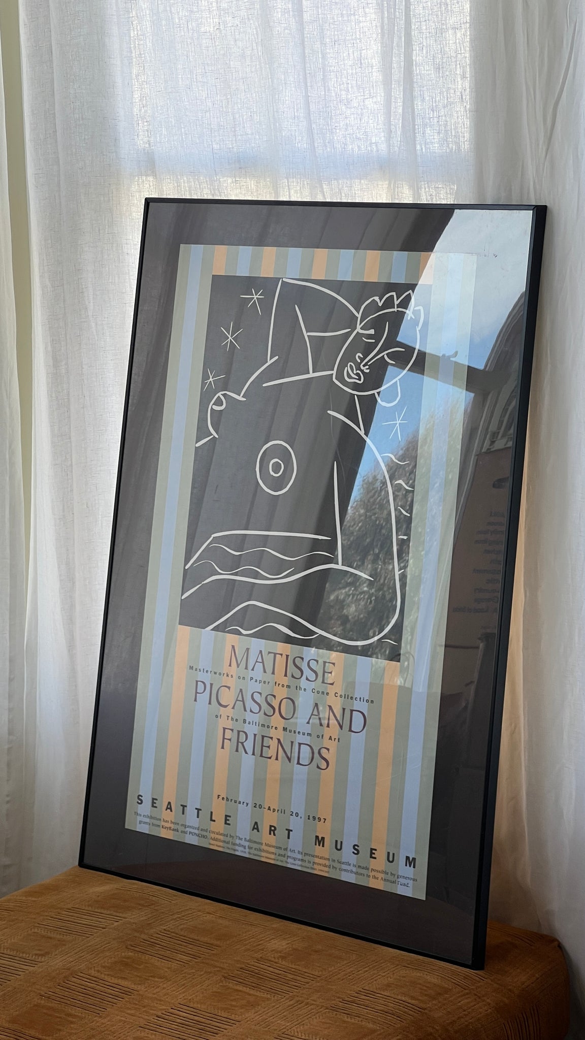 "Matisse, Picasso and Friends" Print by Picasso, 1997