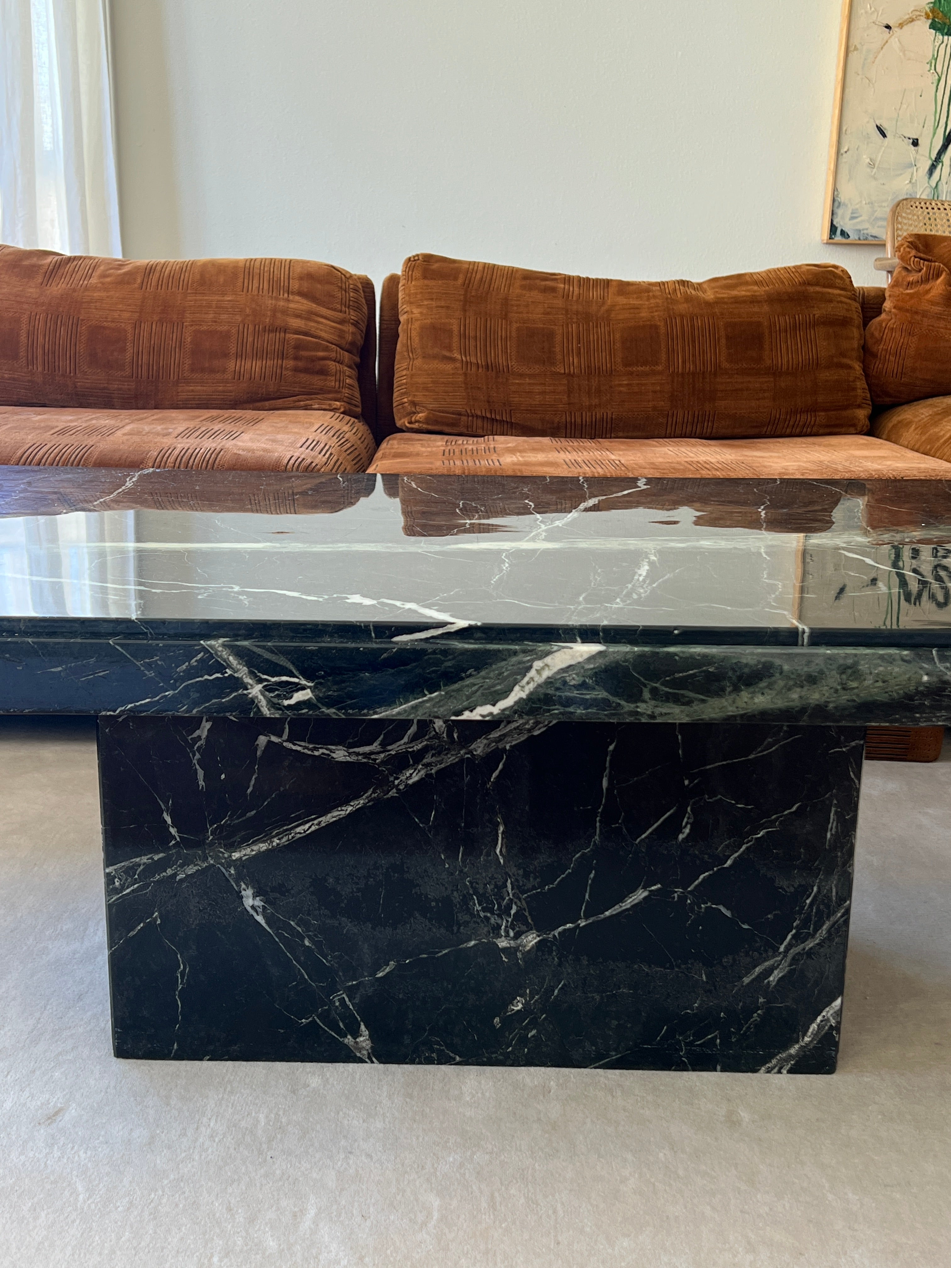 Green Marble Coffee Table