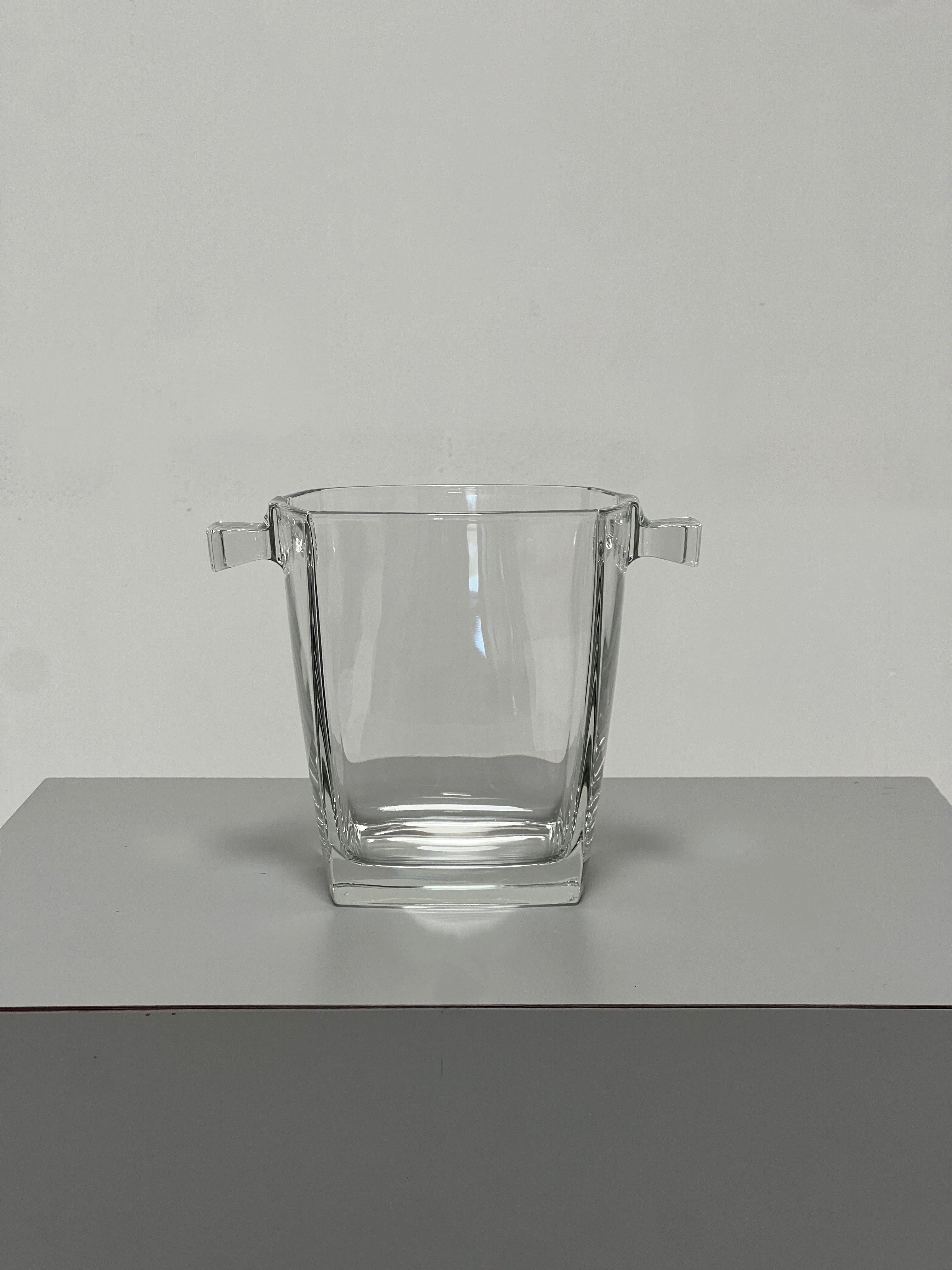Glass Ice Bucket, Made in France