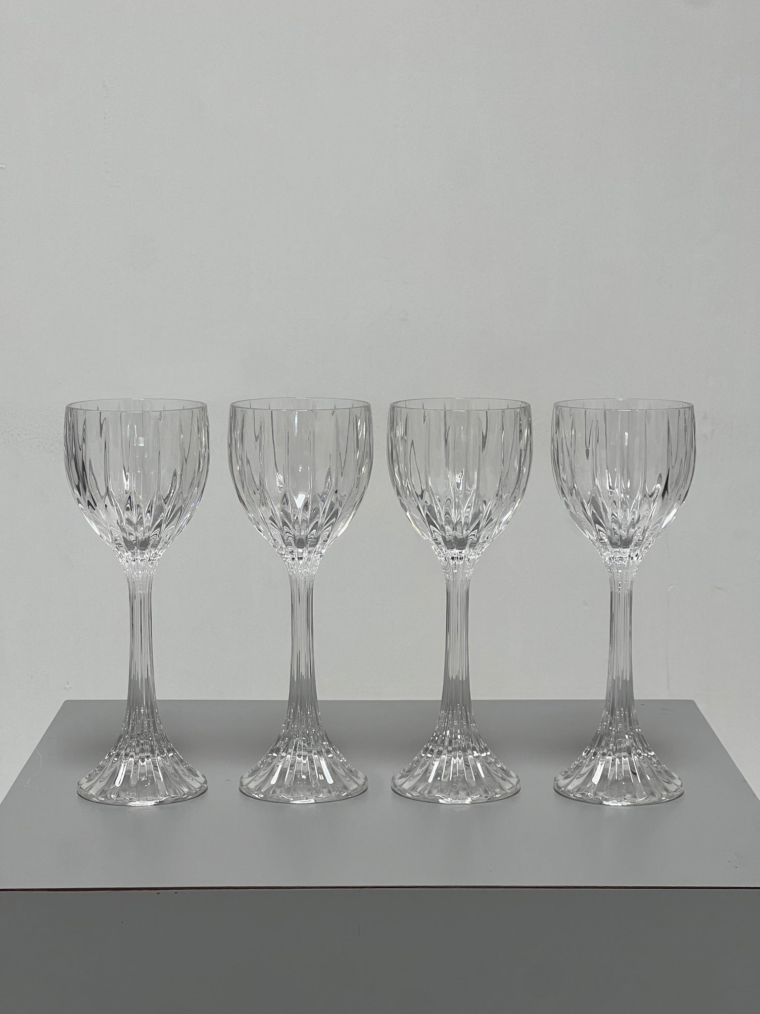 Glass Tulip Wine Glasses
