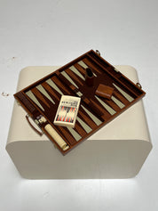 Backgammon Set with Book