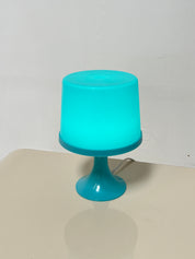 Vintage IKEA LAMPAN Table Lamp, Blue