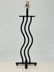 Post Modern Memphis Style Squiggle Table Lamp