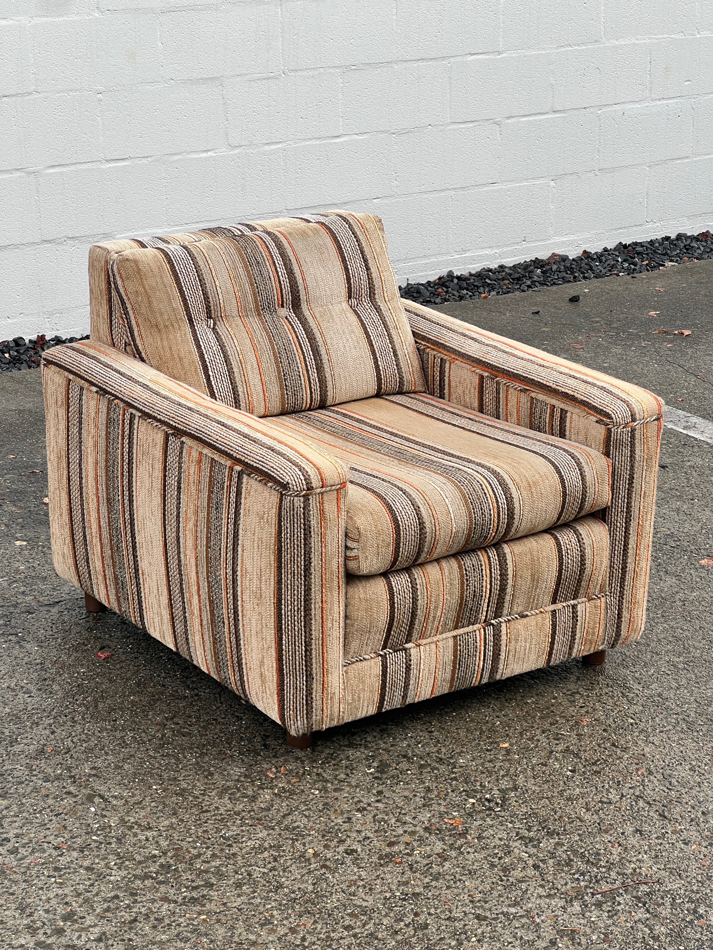 1970s Mid-Century Lounge Chair