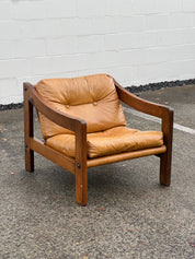 1970s Mid Century Lounge Chair by Decorion Fun Furnishings