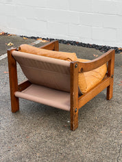 1970s Mid Century Lounge Chair by Decorion Fun Furnishings