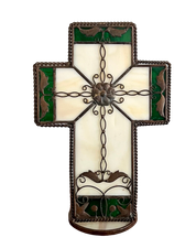 Guesthouse x Reliquia Stained Glass Cross Candle Holder