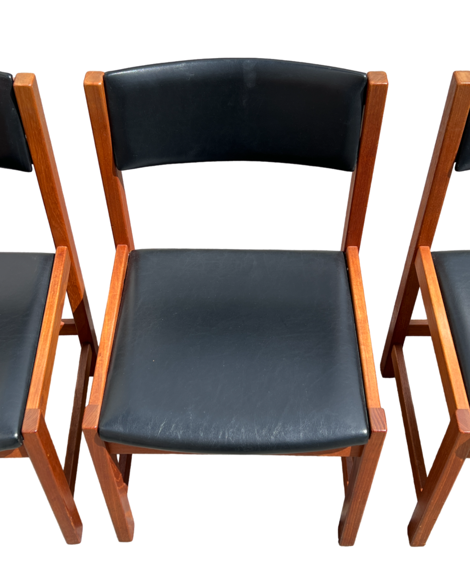 1960s Teak Dining Chairs by Ulferts, Made in Sweden