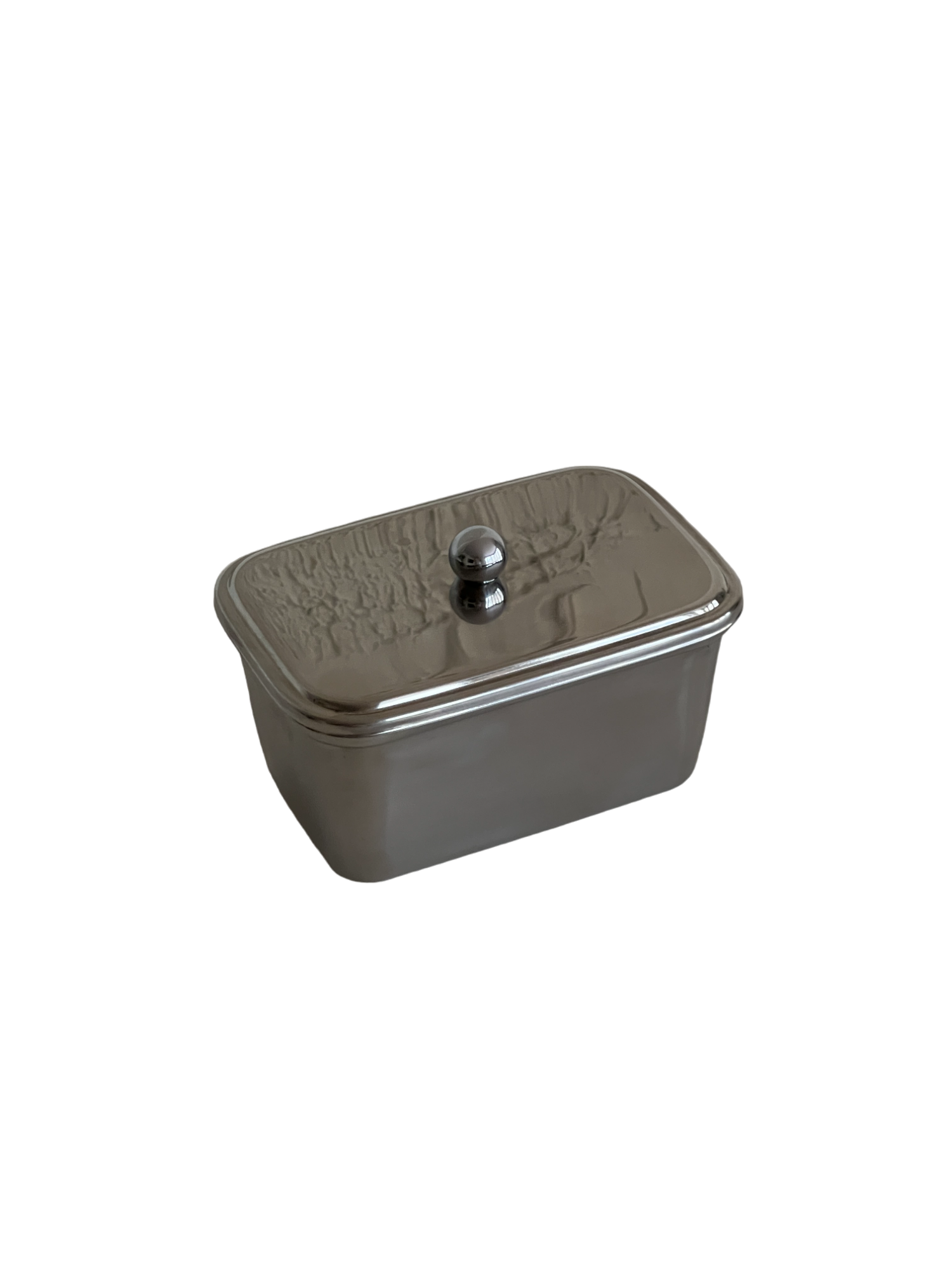 SIlver Butter Dish