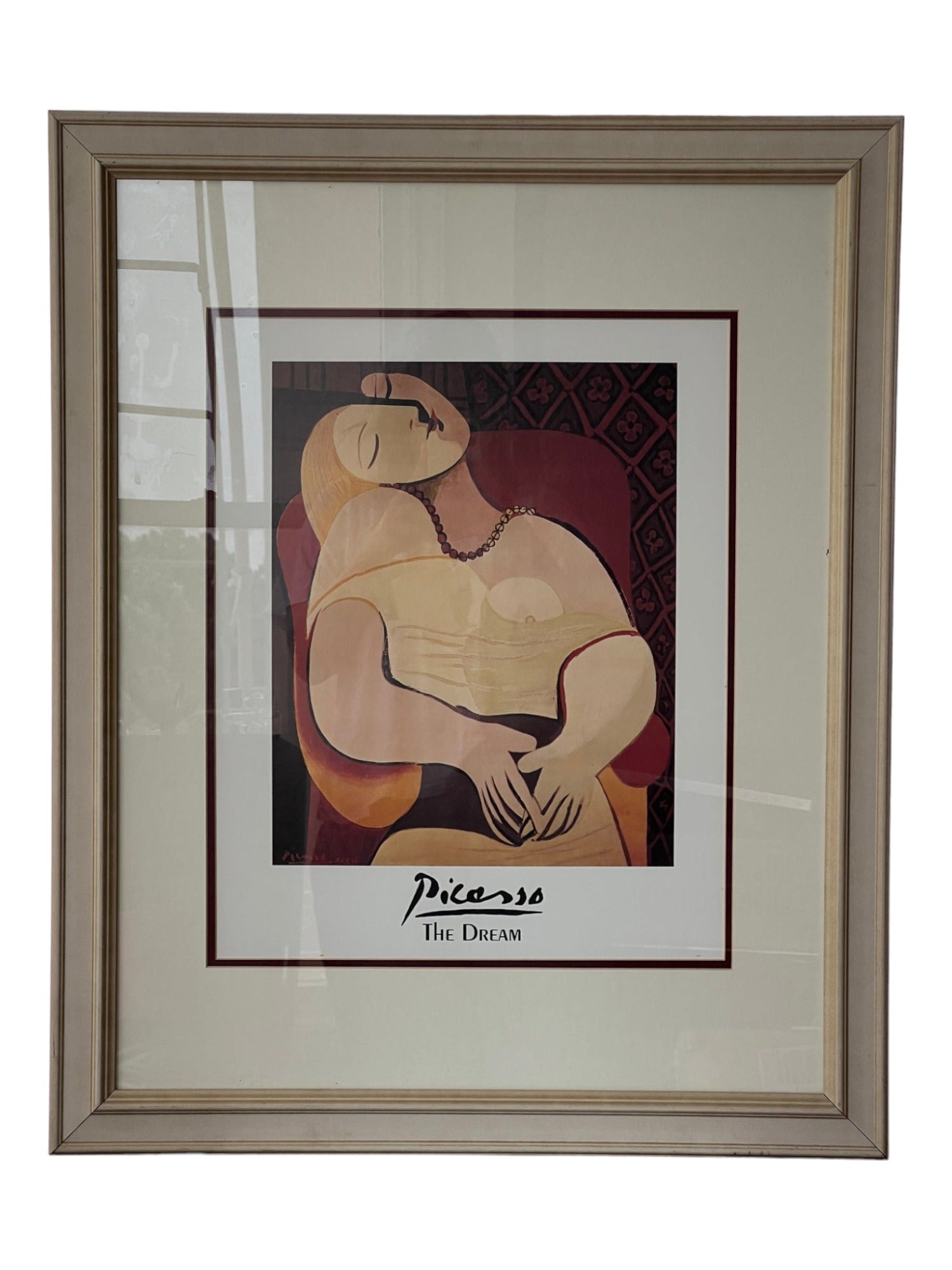 "The Dream" by Picasso, 1932 Framed Print