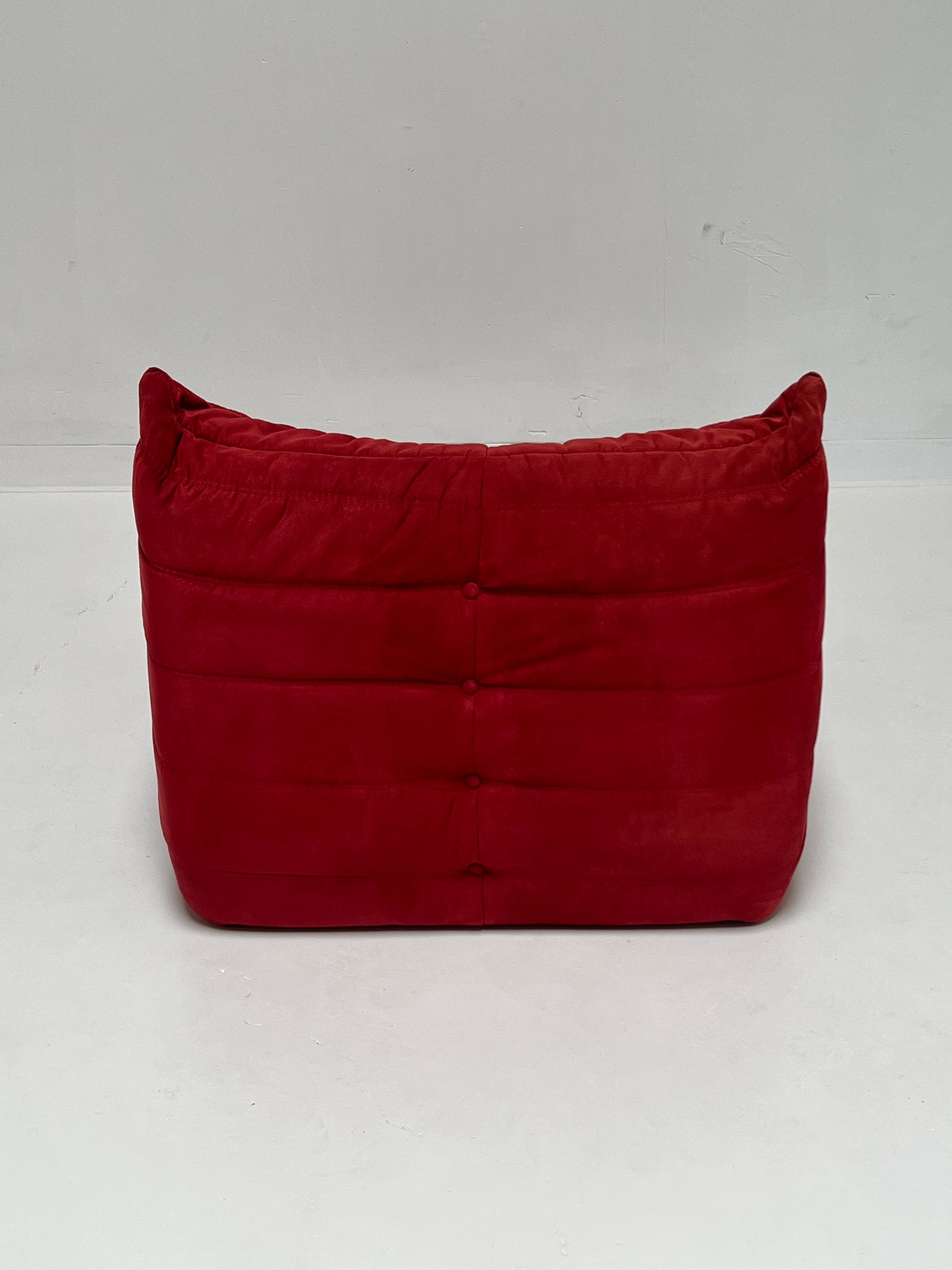 Red Togo Style Fireside Chair