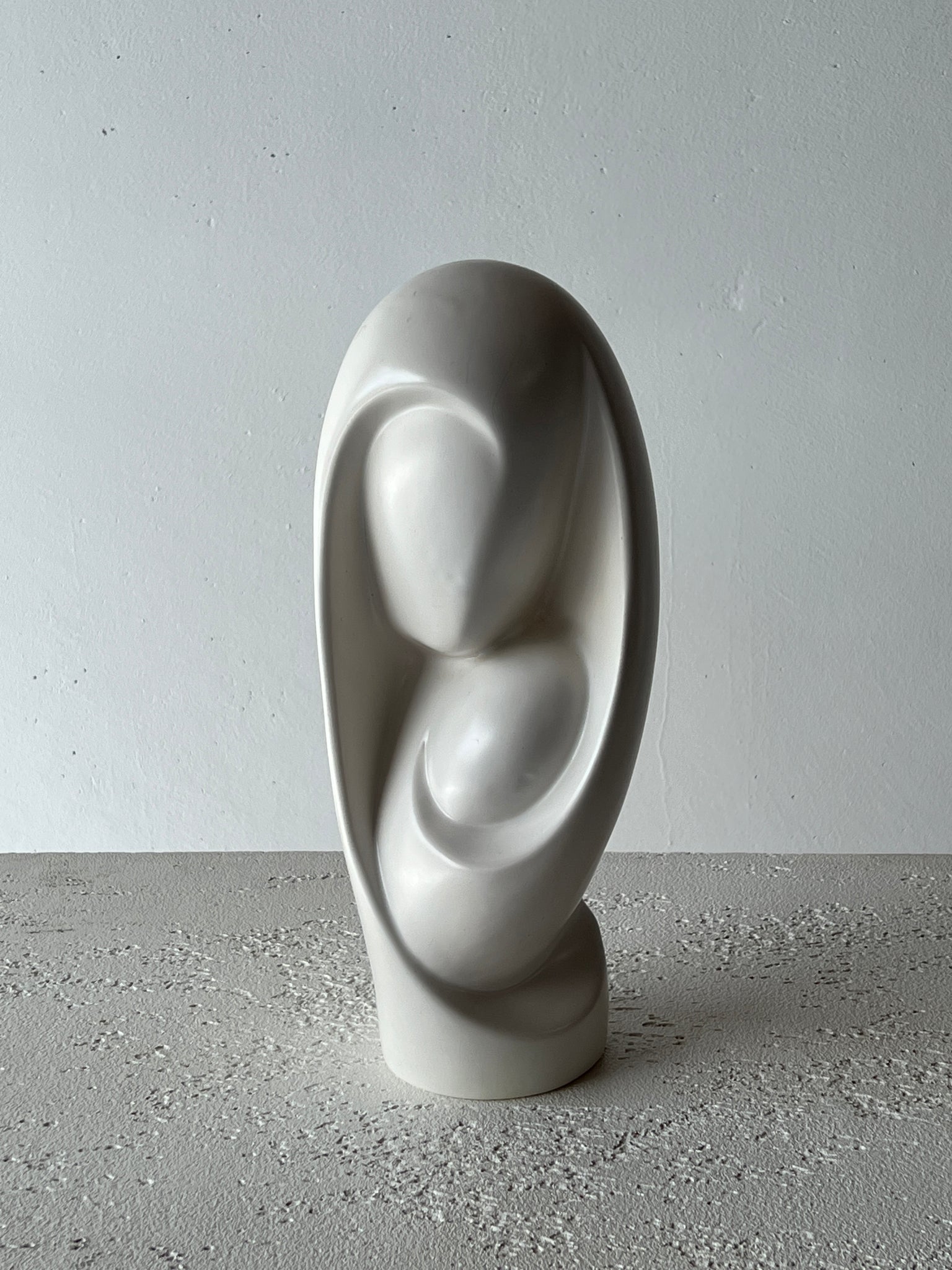White Ceramic Sculpture