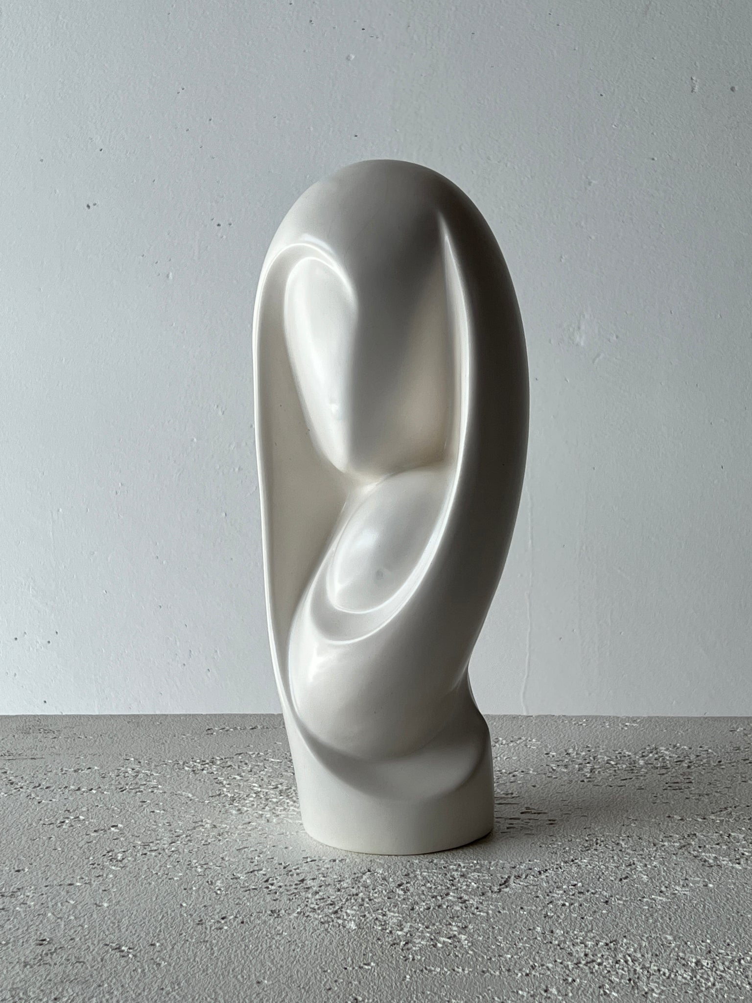 White Ceramic Sculpture