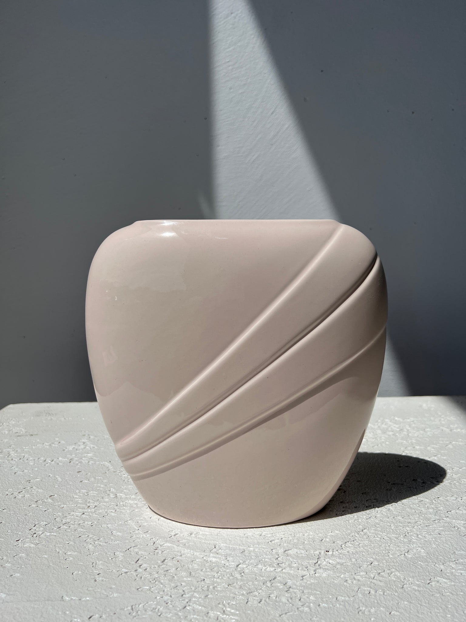 Cream Ceramic Vase