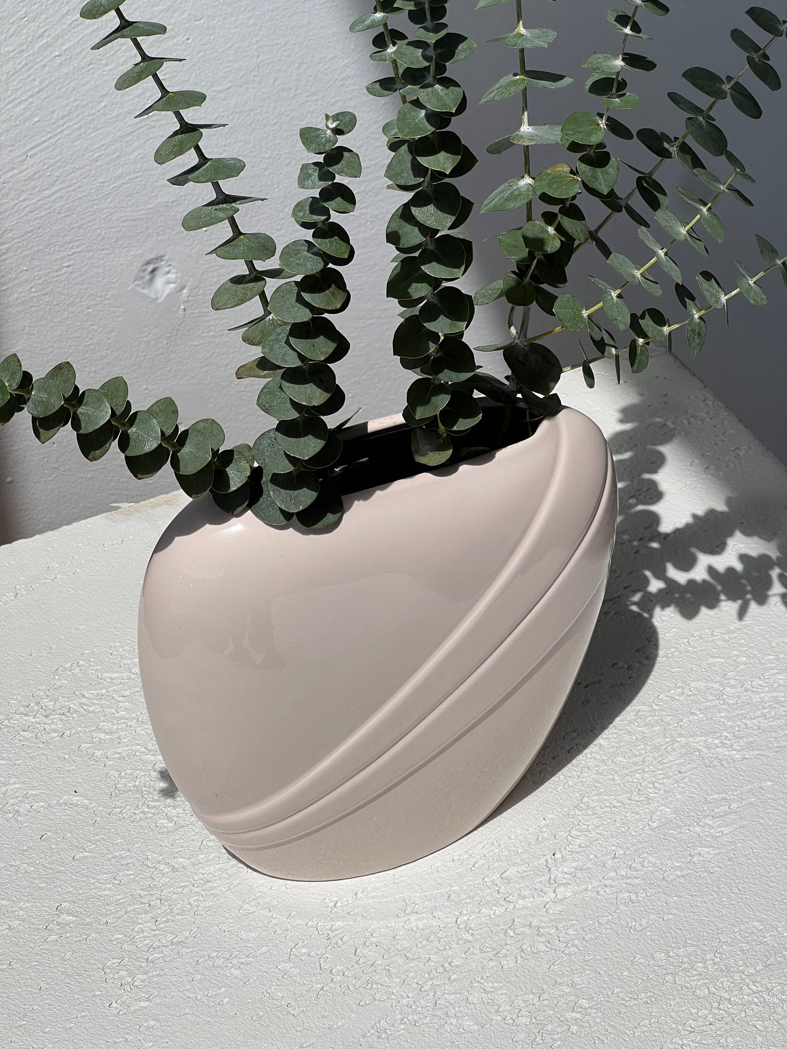 Cream Ceramic Vase