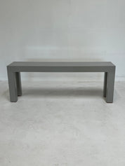 Grey Laminate Console Table