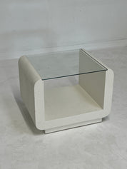 Post Modern Plaster End Table