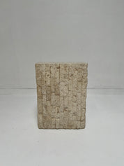 Tessellated Travertine Pedestal