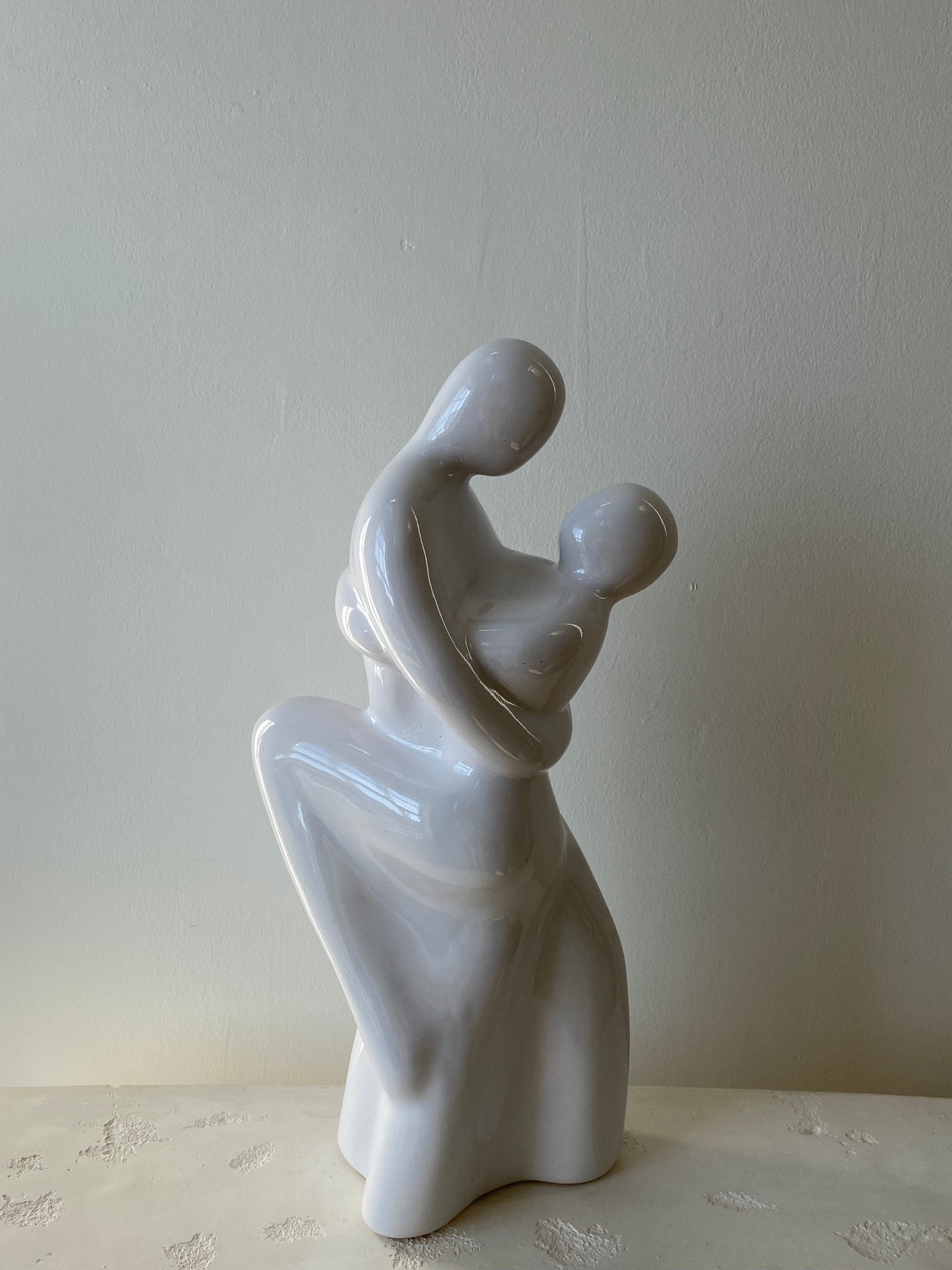 Vintage Royal Haeger Couple Dancing Ceramic Sculpture - 1989