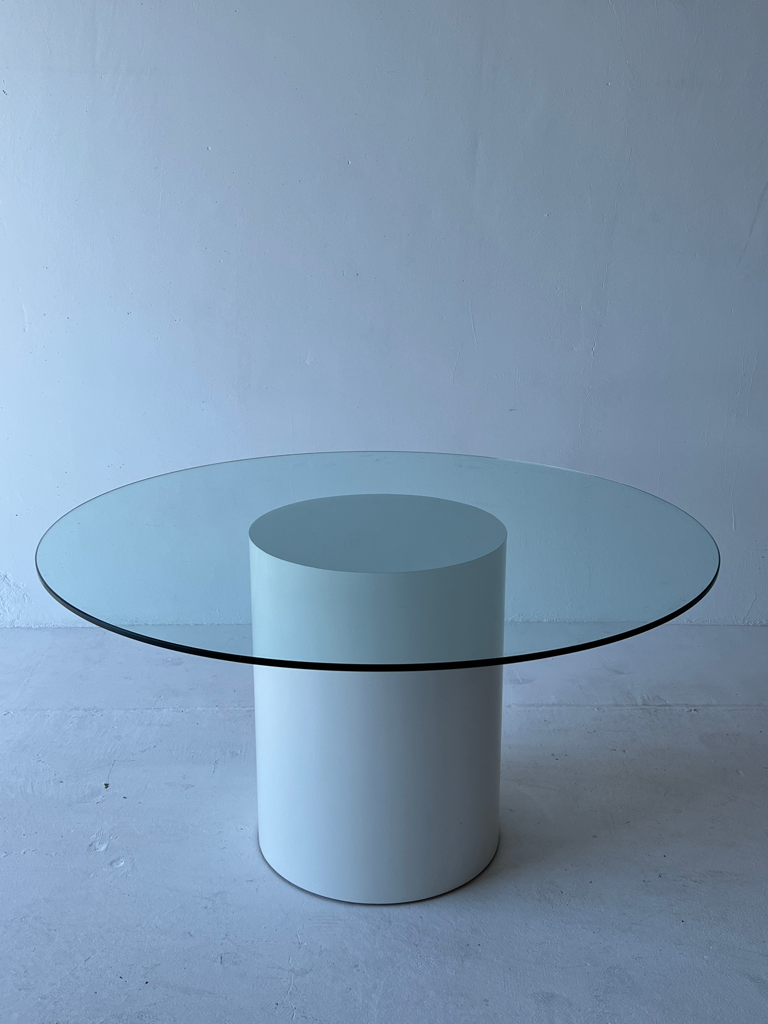 Laminate Pedestal Dining Table
