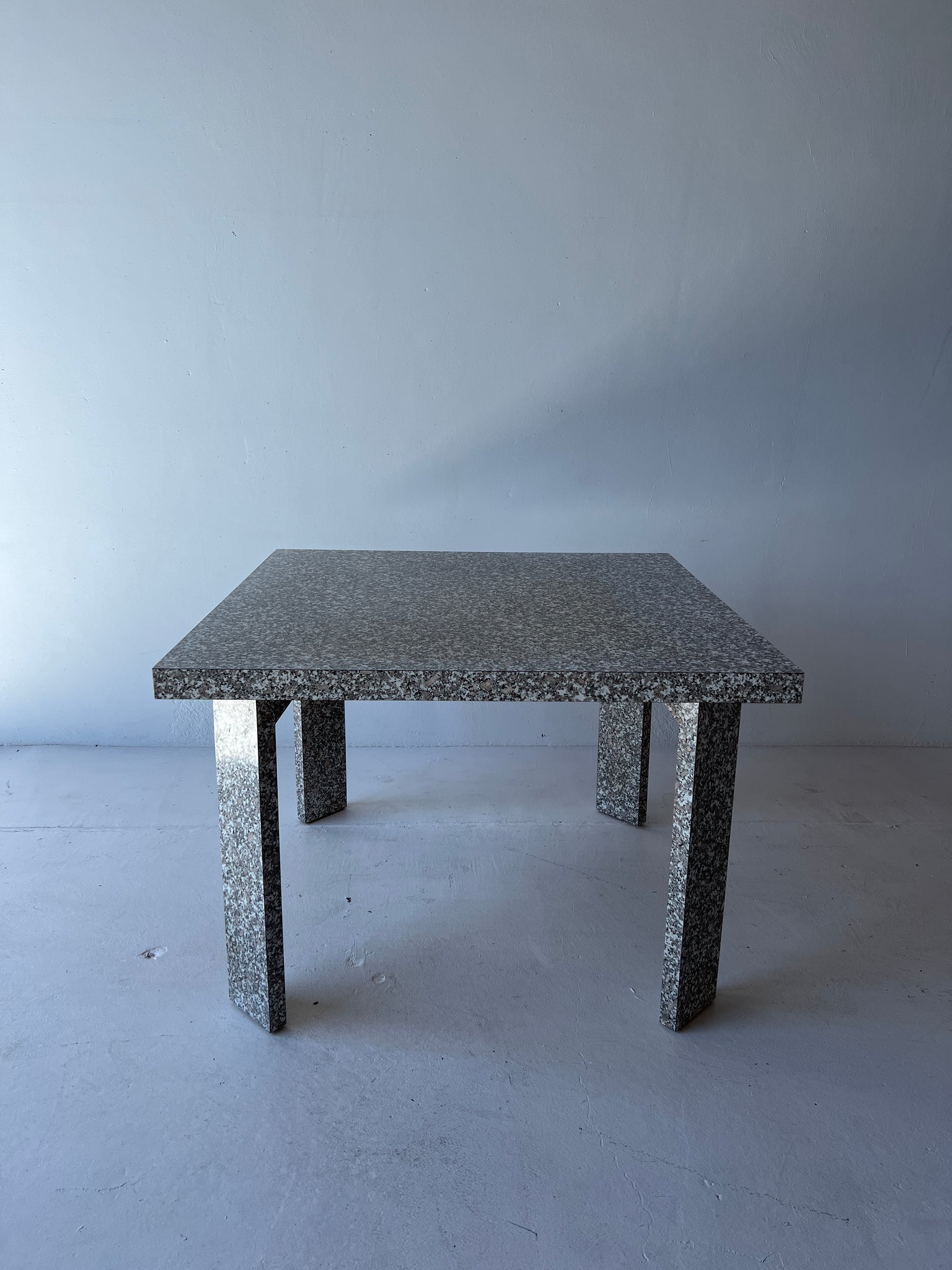 Grey Speckled Laminate Dining Table