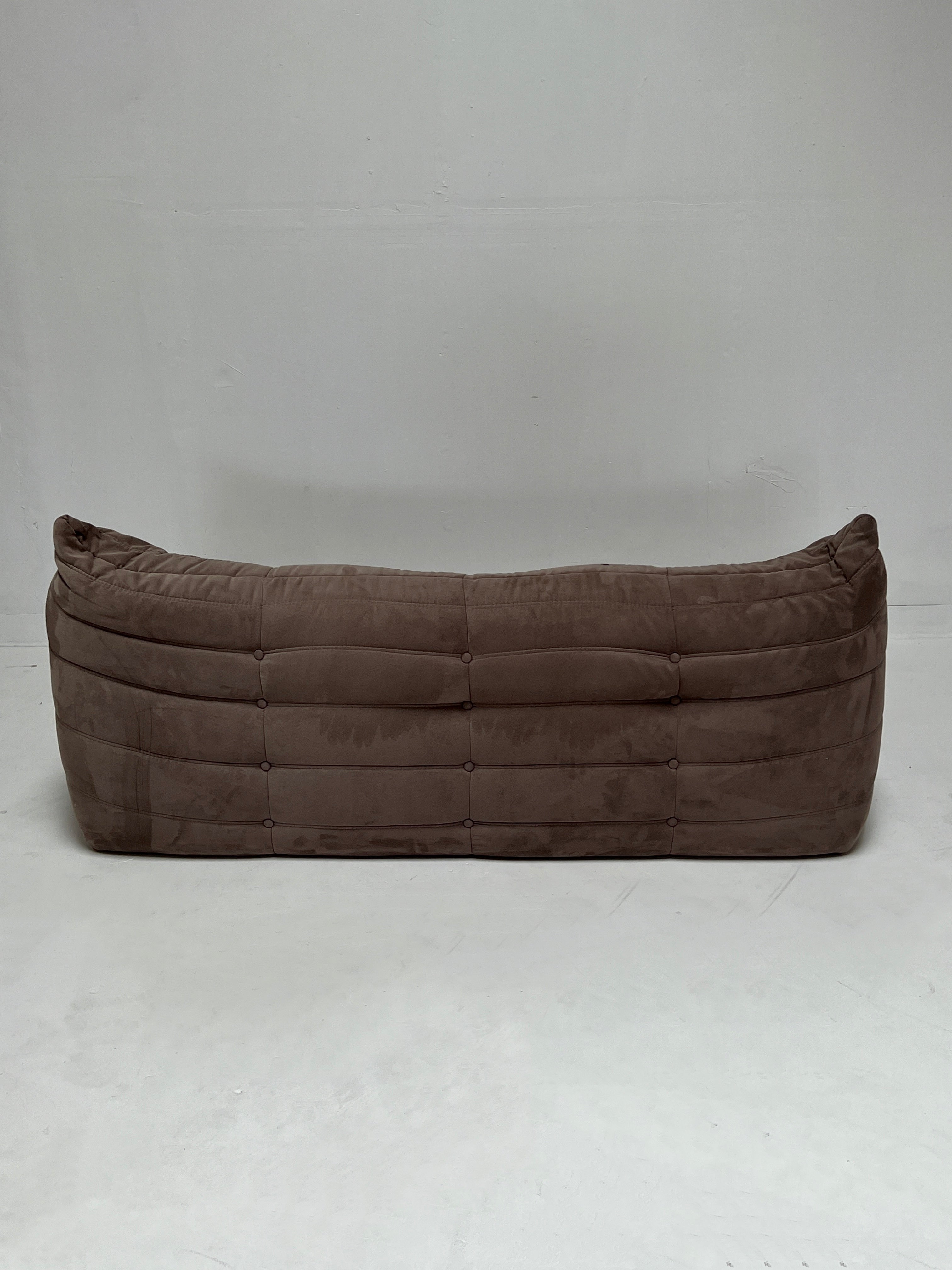 Brown Togo Style Sofa