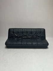Mid Century Leather Sofa Bed