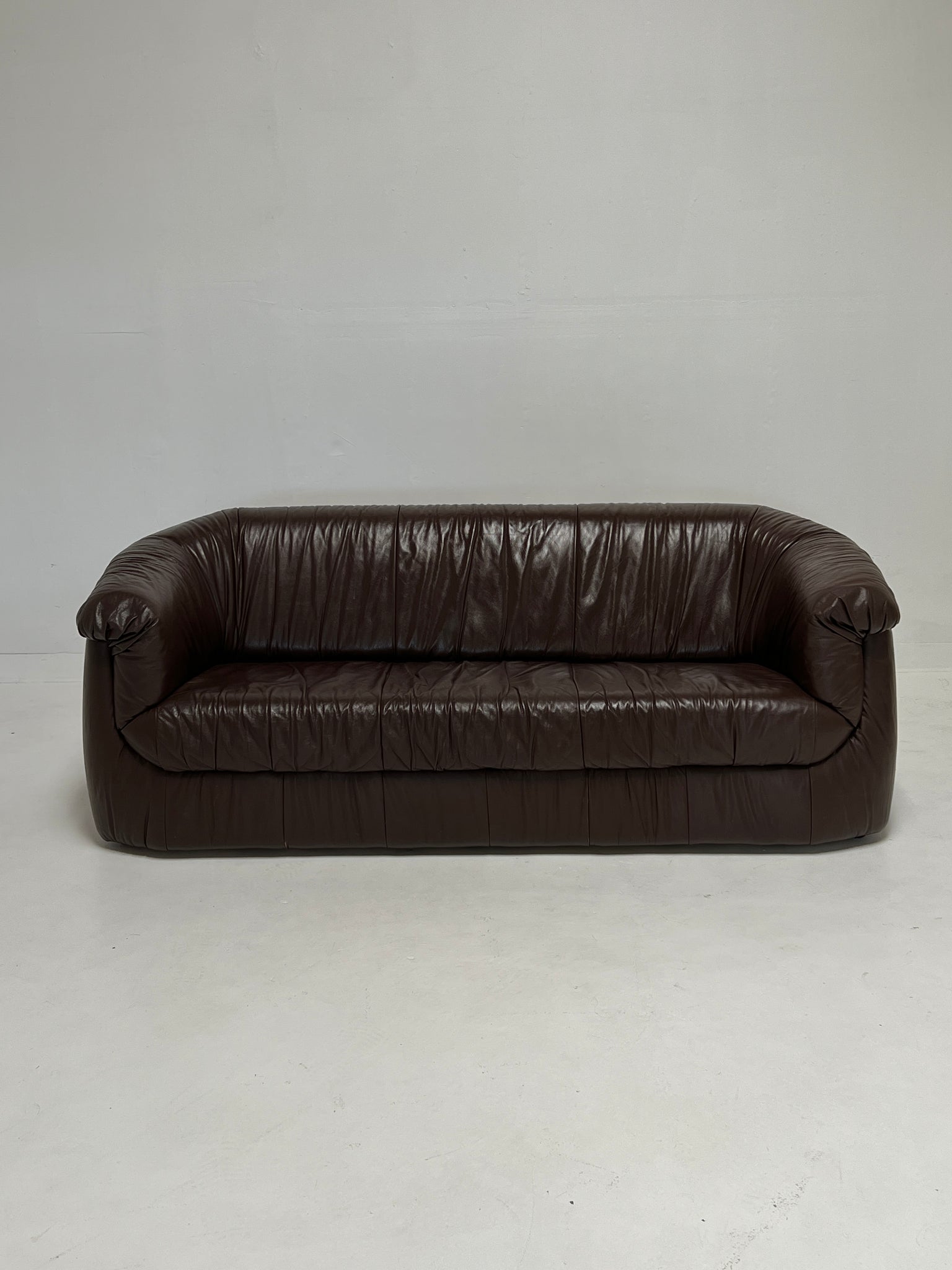 1980s Brown Sofa