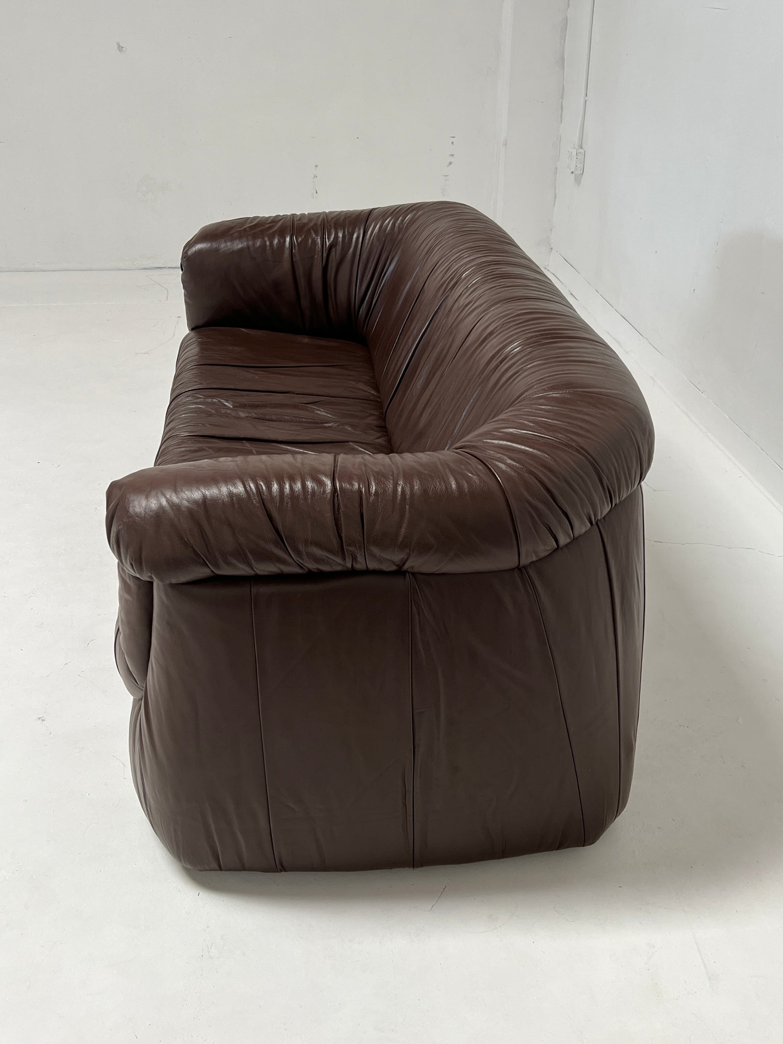1980s Brown Sofa