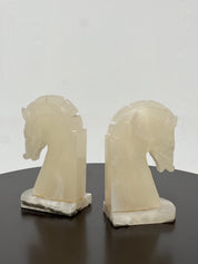 Marble Book Ends