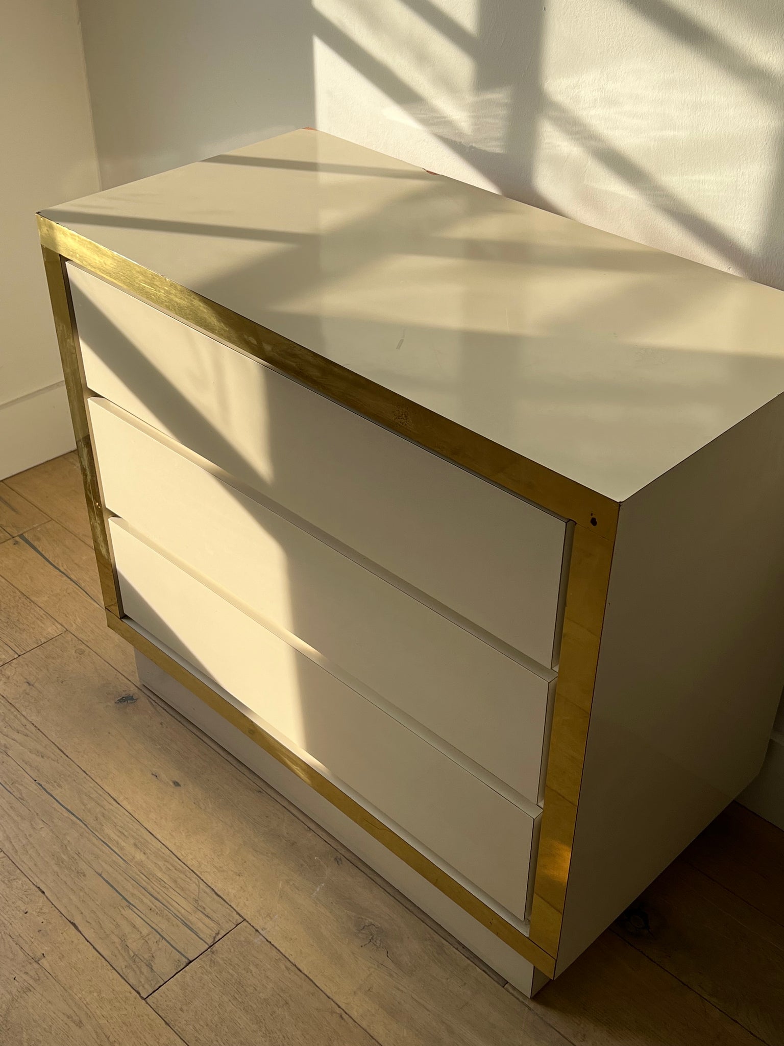 80s Laminate Cream Dresser