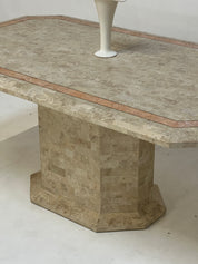 Maitland Smith Style Tessellated Stone Dining Table