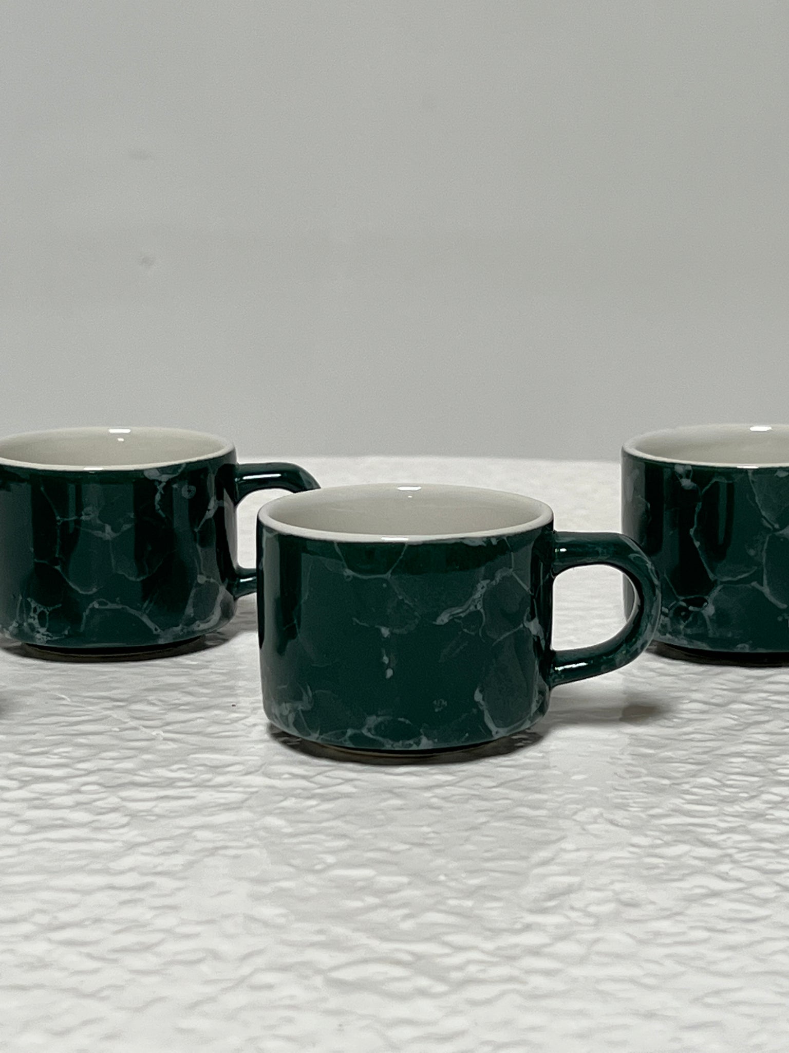 Green Espresso Mugs