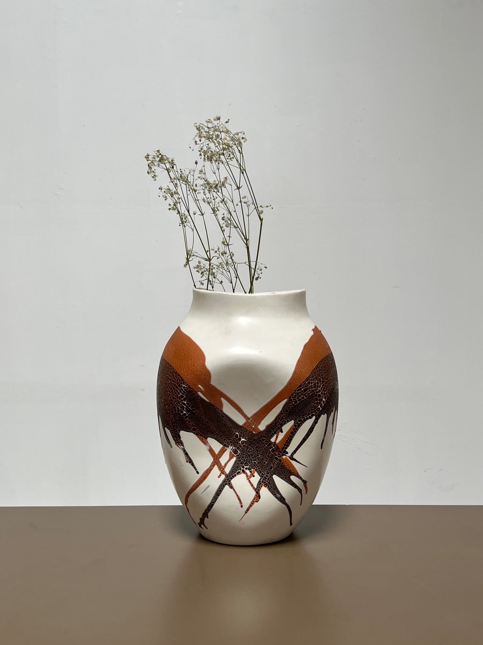 Haeger Patterned Ceramic Vase