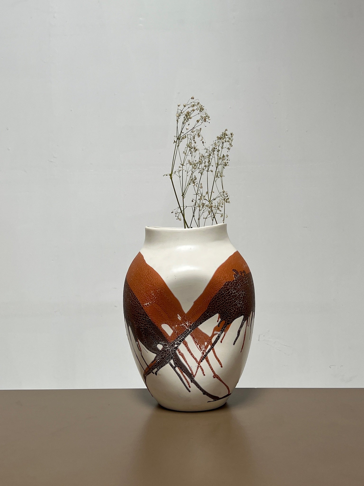 Haeger Patterned Ceramic Vase