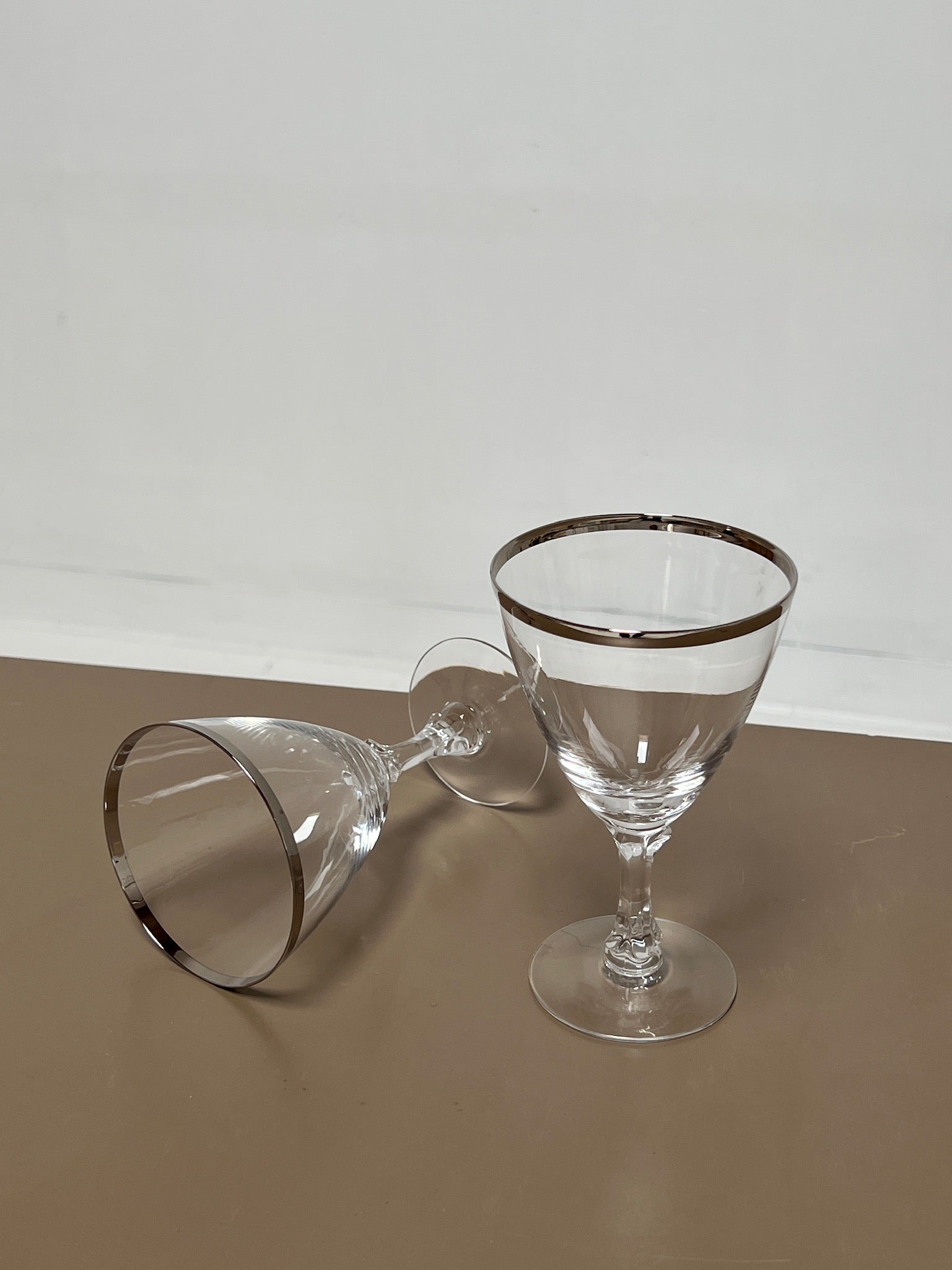Fostoria Crystal Wine Glasses