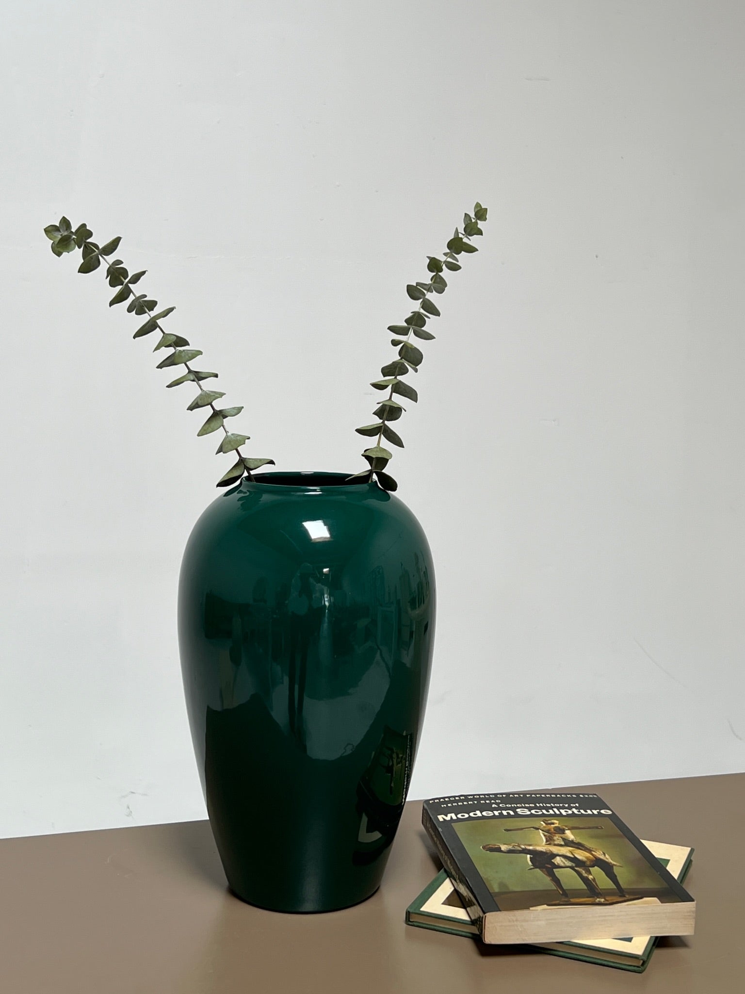 Emerald Green Haeger Vase