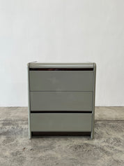 Grey Lacquer Nightstand by Lane
