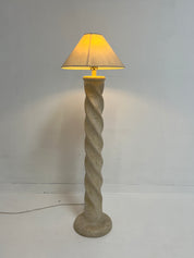 Michael Taylor Style Spiral Floor Lamp