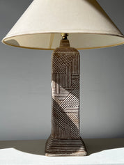 Textured Table Lamp