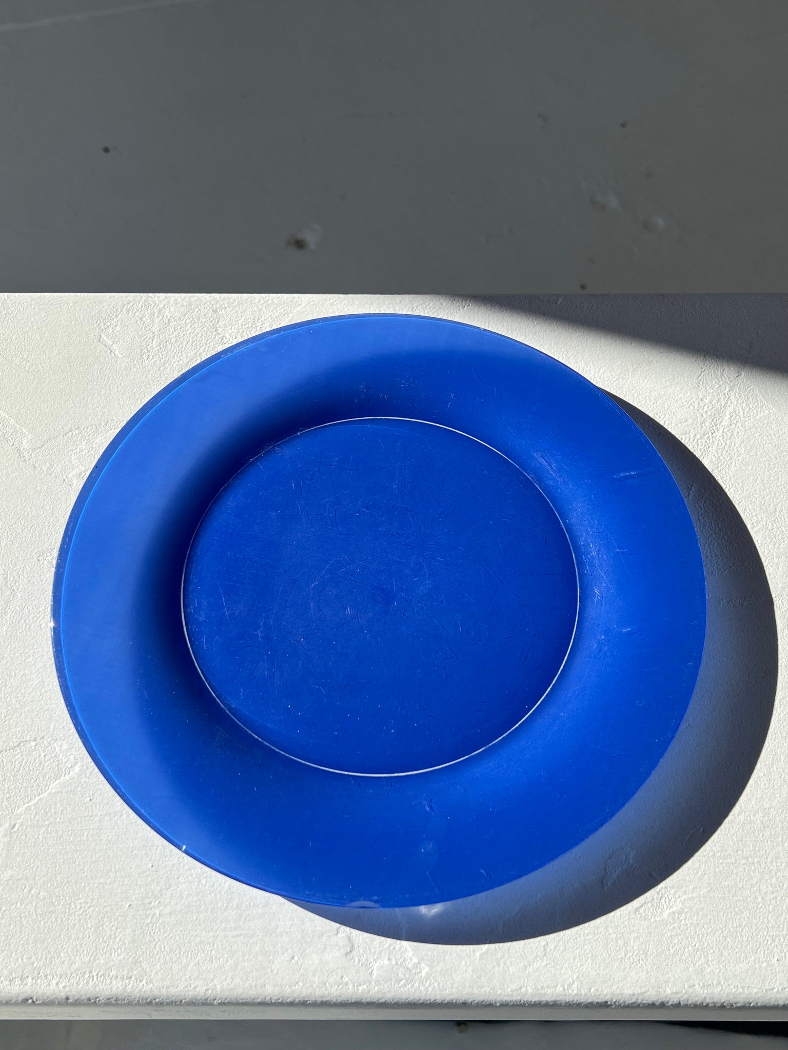 Colored Plate and Bowl Set