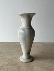 White Carrara Marble Vase
