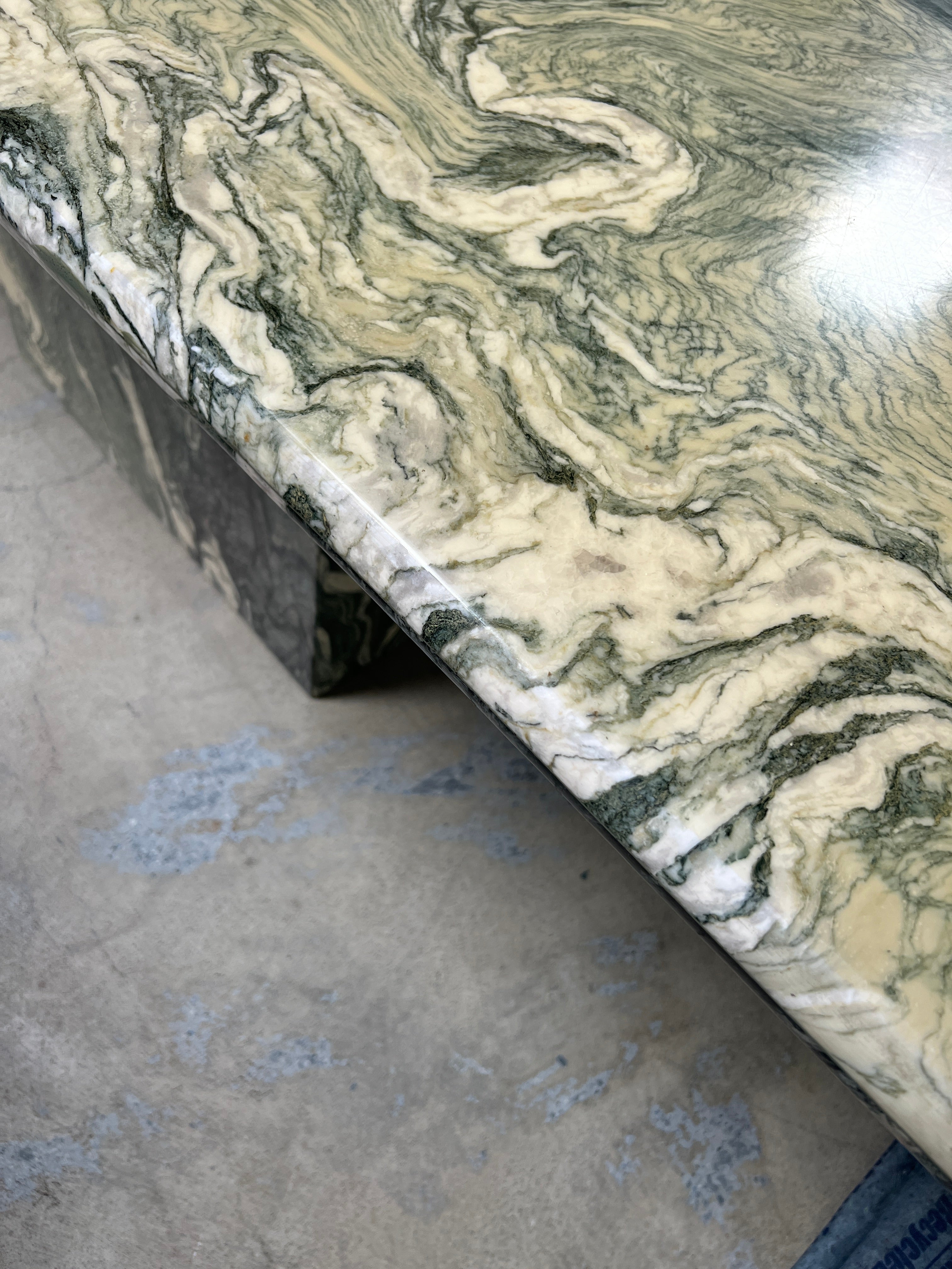 Green Marble Dining Table