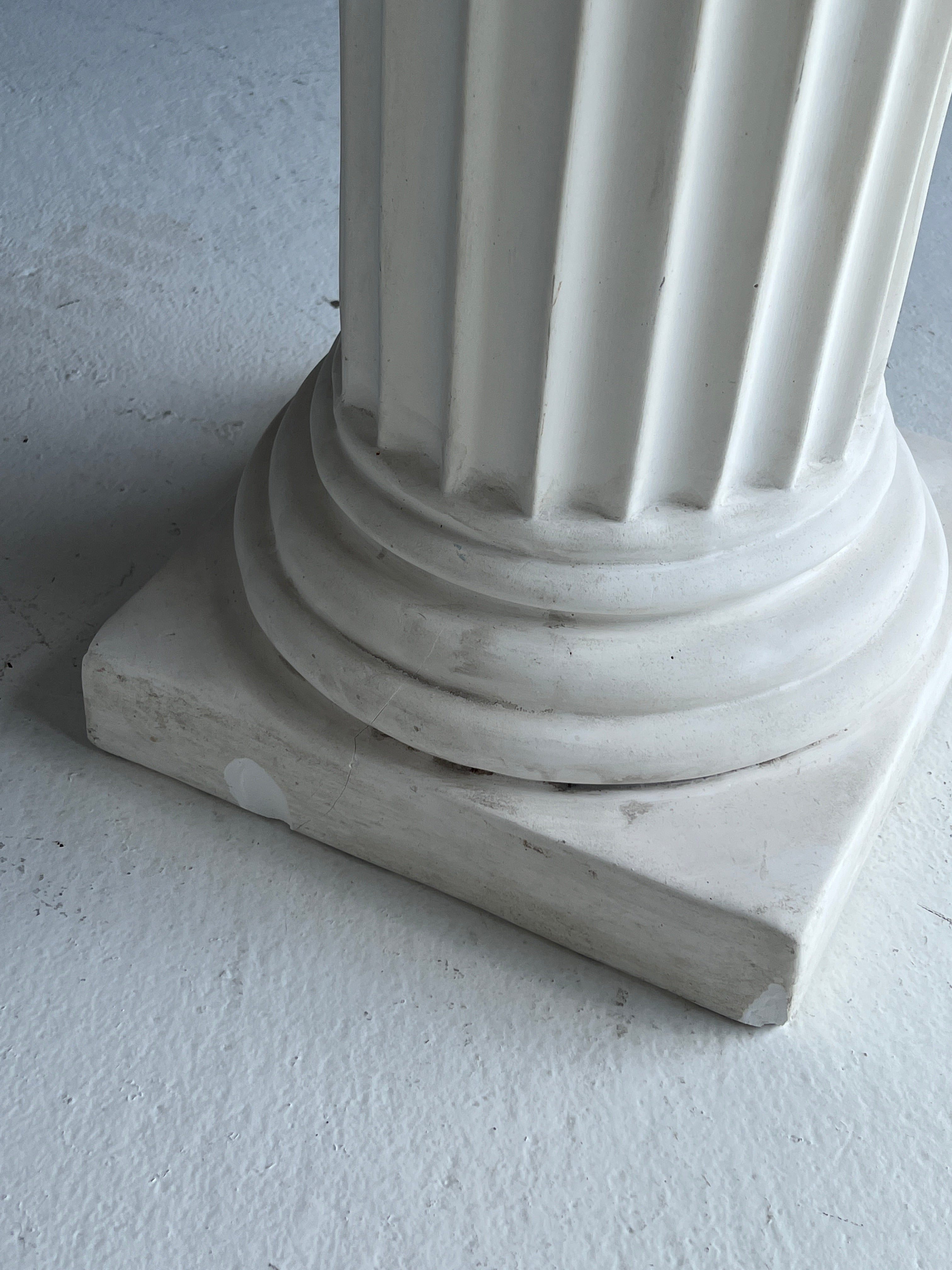 Vintage Plaster Pedestal