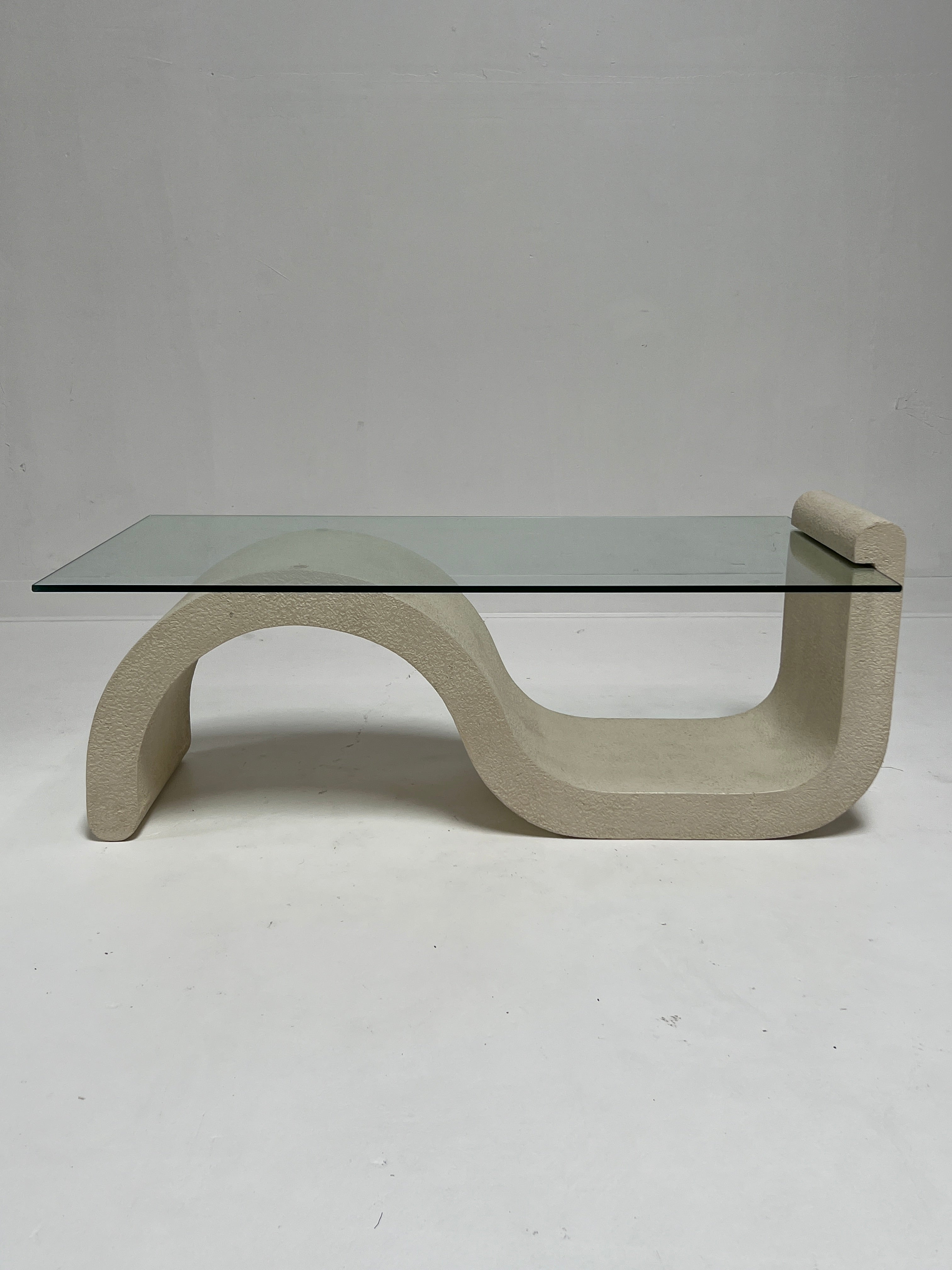 Post Modern Plaster Coffee Table